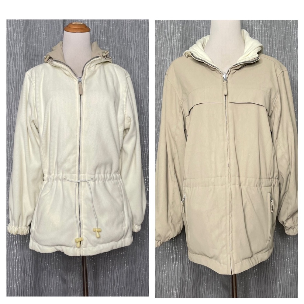 St. John’s Bay reversible hooded coat
